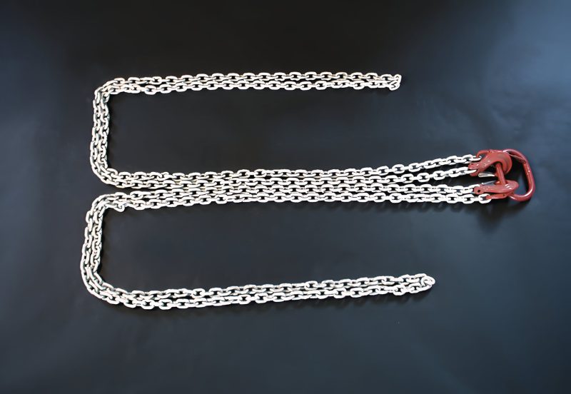 ESDA-Hakenkette 6 mm, mit 2 Stränge à 4 m + KK mit zusätzlich zwei Kettenkürzern